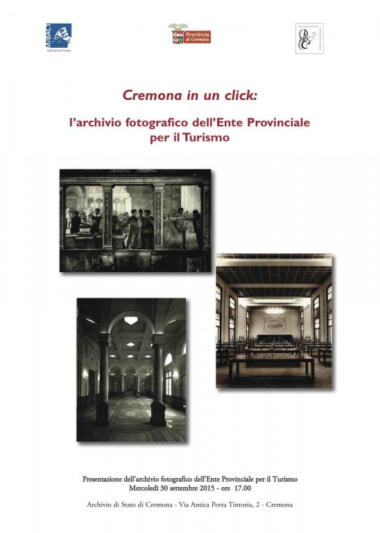 Cremona in un click. L'archivio fotografico dell'Ente provinciale per il turismo di Cremona