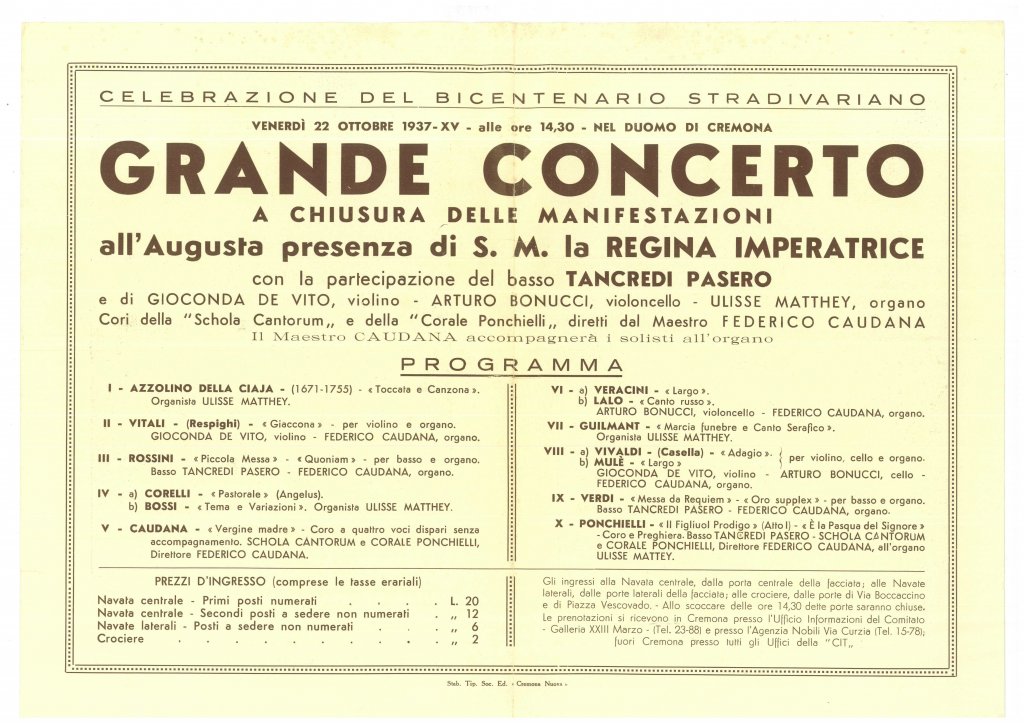 Stradivari tra mito e realtà