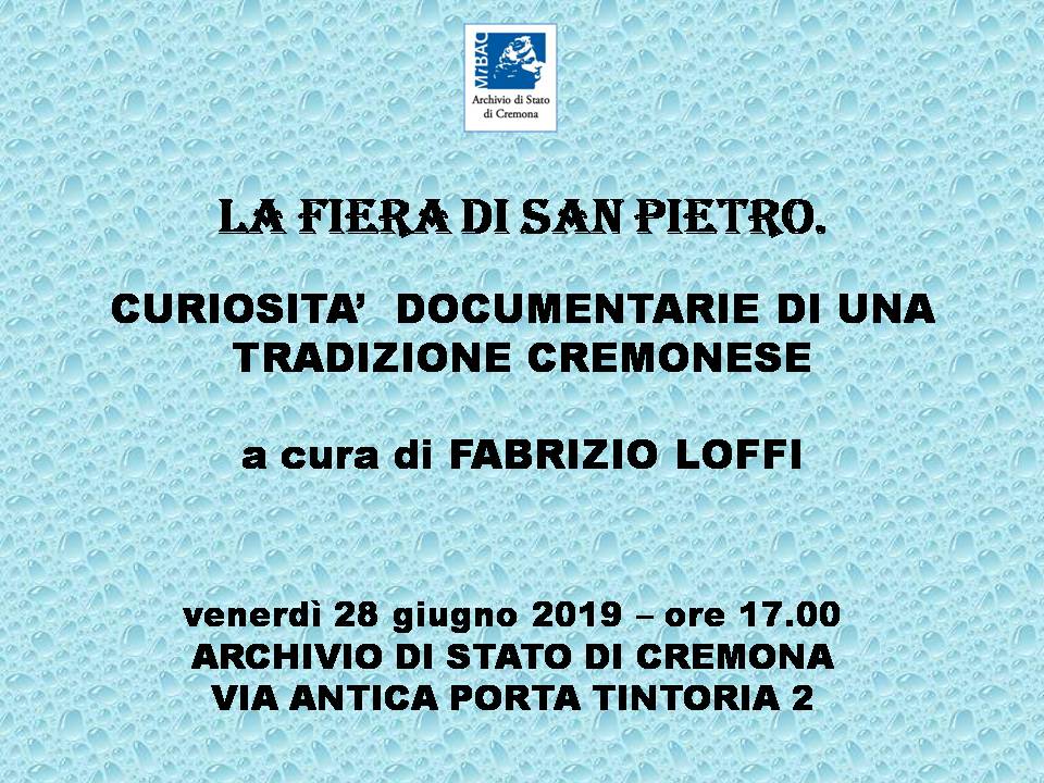 La Fiera di San Pietro