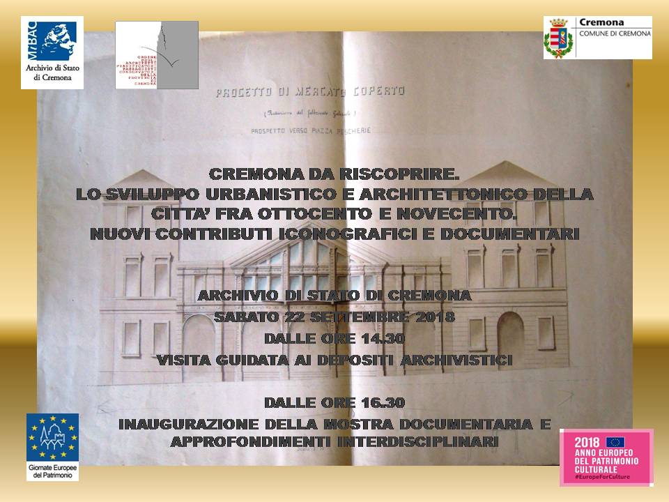 Cremona da riscoprire. Lo sviluppo urbanistico e architettonico della città fra Ottocento e Novecento. Nuovi contributi iconografici e documentari