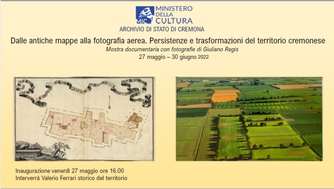 Dalle antiche mappe alla fotografia aerea. Persistenze e trasformazioni del territorio cremonese