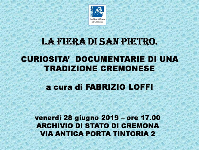 La Fiera di San Pietro